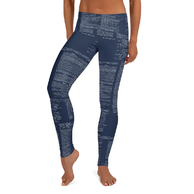 Constitution Leggings Stylish Athletic Wear Leggings
