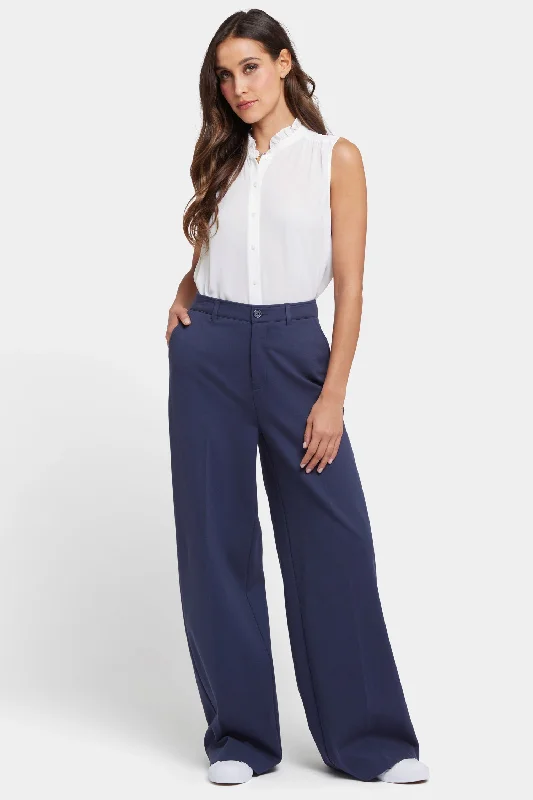 Whitney Trouser Pants - Oxford Navy Trousers Travel Practical