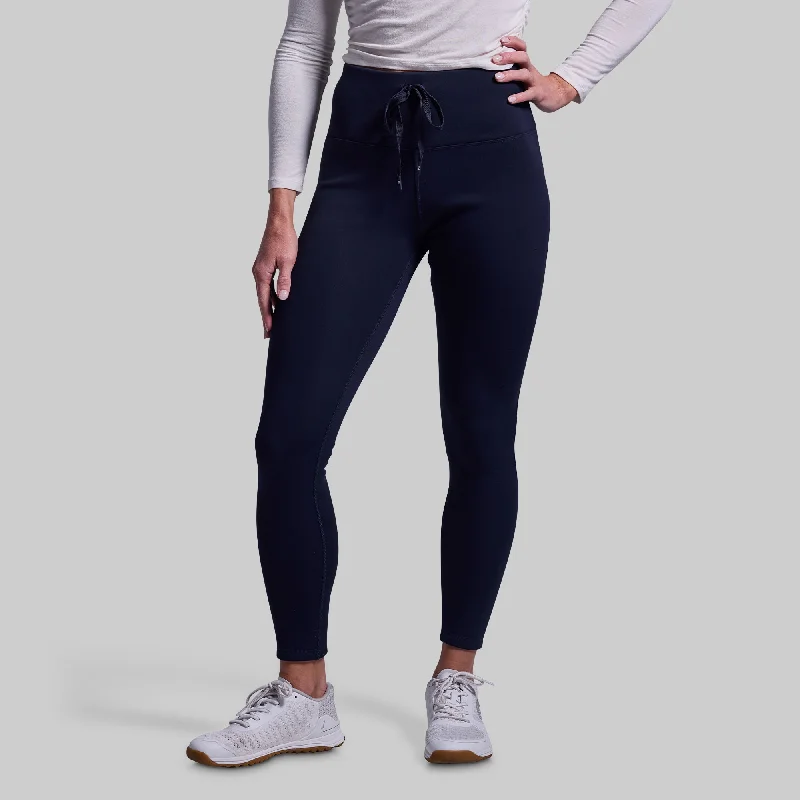 Fleece Lined Legging (BP Navy) Fashionable Sports Leggings