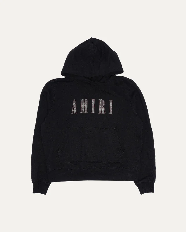 Core Logo Hoodie Hoodie with Pattern Geometric Abstract