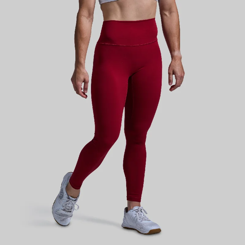Apex Legging (Currant) Stylish Ultra Stretch Leggings