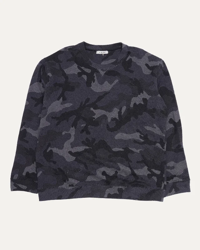 Camouflage Sweatshirt Hoodie with Pocket Utility Practical