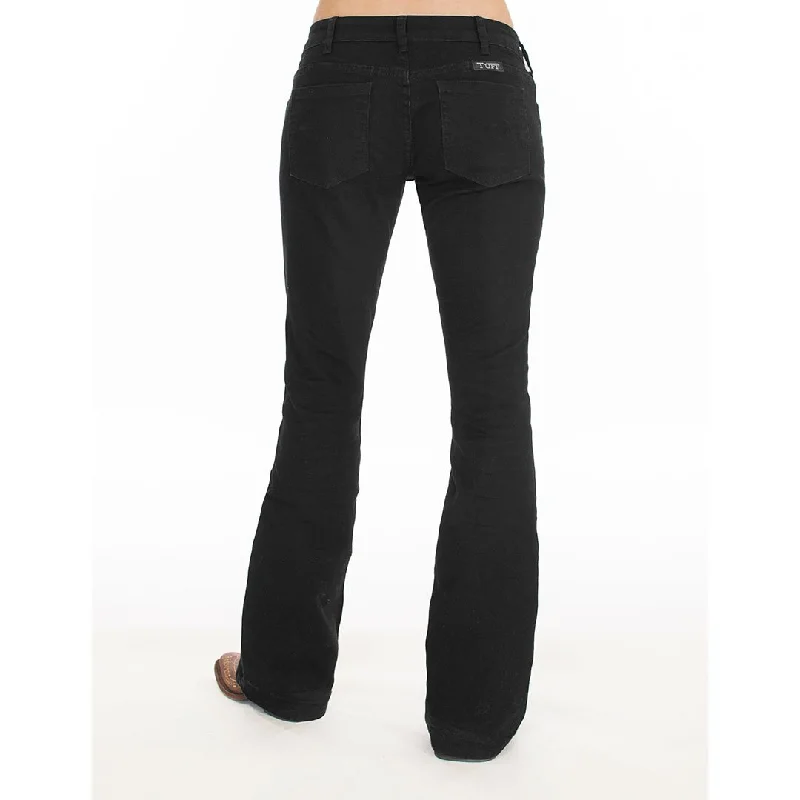 Cowgirl Tuff Just Tuff Women's Black Trouser Jean Trousers Bestseller Popular