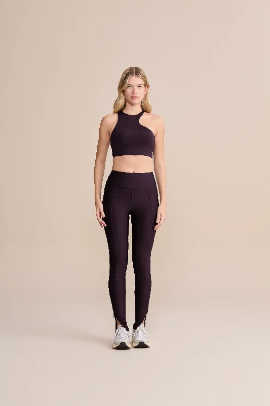 Neopren Shine Long Leggings Comfortable Full-Body Compression Leggings