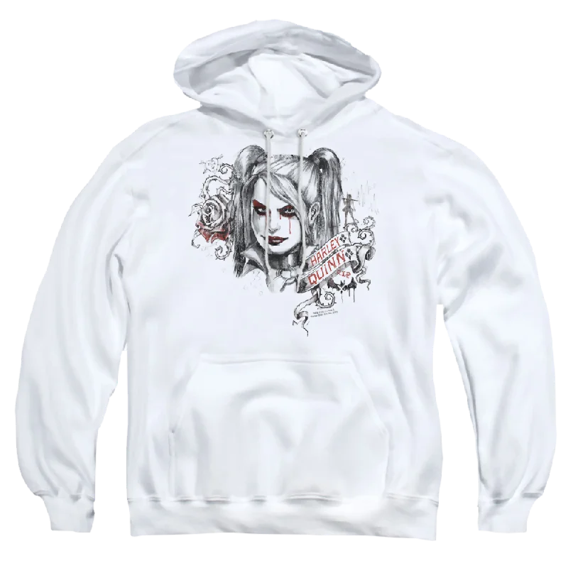 Batman - Arkham Sketchy Girl - Pullover Hoodie Long Sleeve Pullover