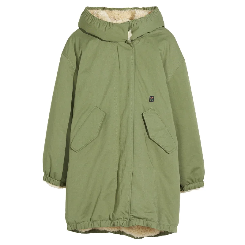 Bellerose Harbour Coat Front Pockets Side Pockets Patch Pockets