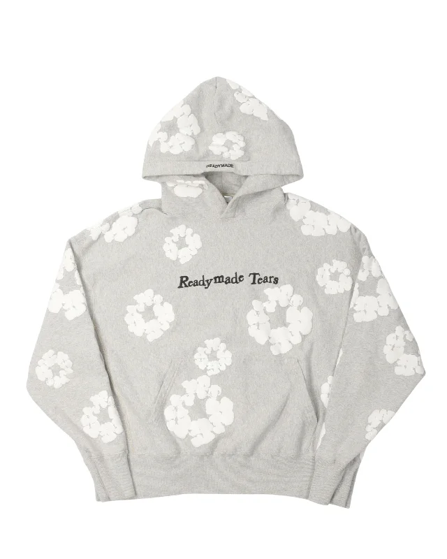 Denim Tears Cotton Wreath Hoodie Hoodie with Neon Bright Vibrant