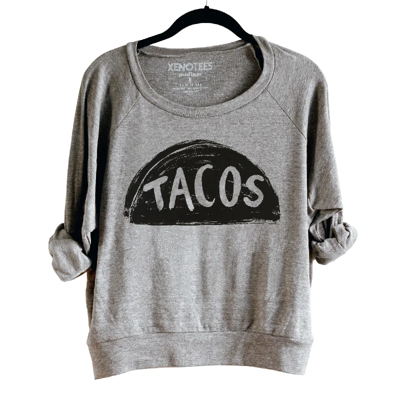 Taco Tuesday Women's Pullover Slim Sleeve Pullover