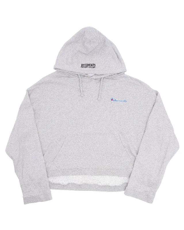 Reversible Hoodie Hoodie Crop Top Short Trendy