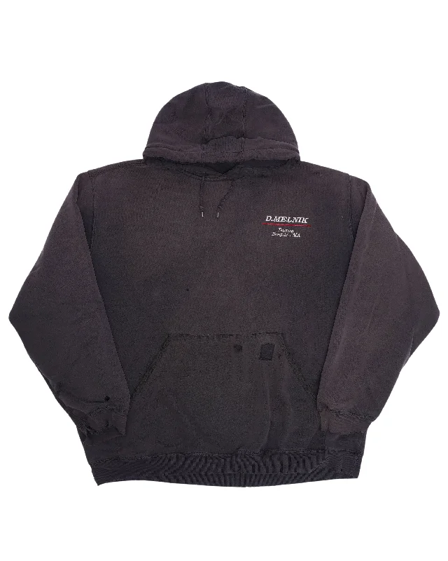 Faded Distressed Carhartt Hoodie Hoodie with Oversized Fit Loose Comfortable