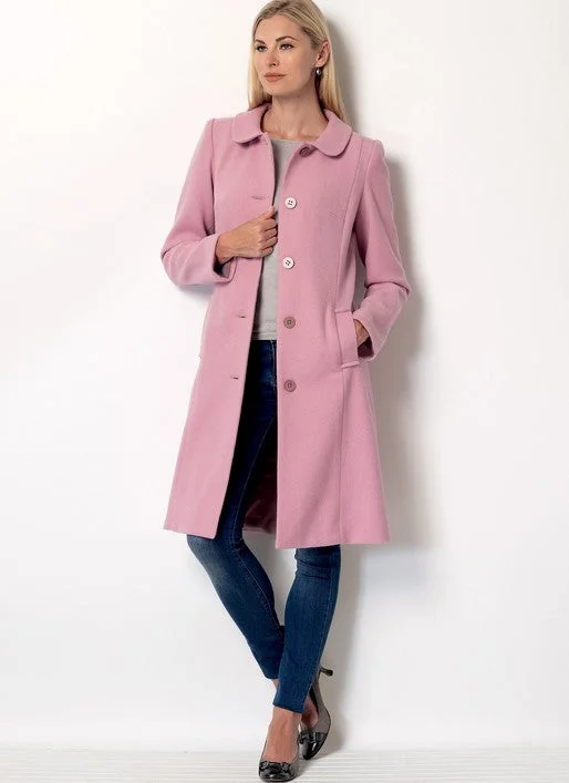 Butterick Coat B6385 Blazer Duffle Coat Pea Coat