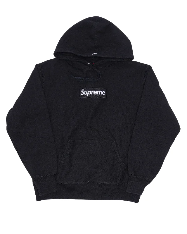 FW21 Box Logo Hoodie Hoodie with Thumb Holes Functional Cozy