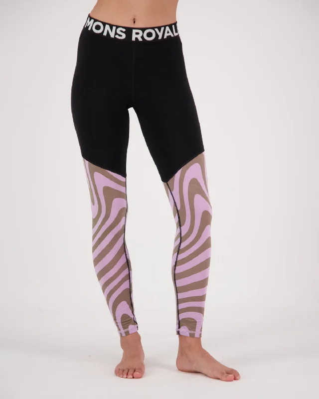 Cascade Merino Base Layer Legging - Blazing Trails Trendy Leather-Look Workout Leggings Cascade Merino Base Layer Legging - Blazing Trails Trendy Leather-Look Workout Leggings