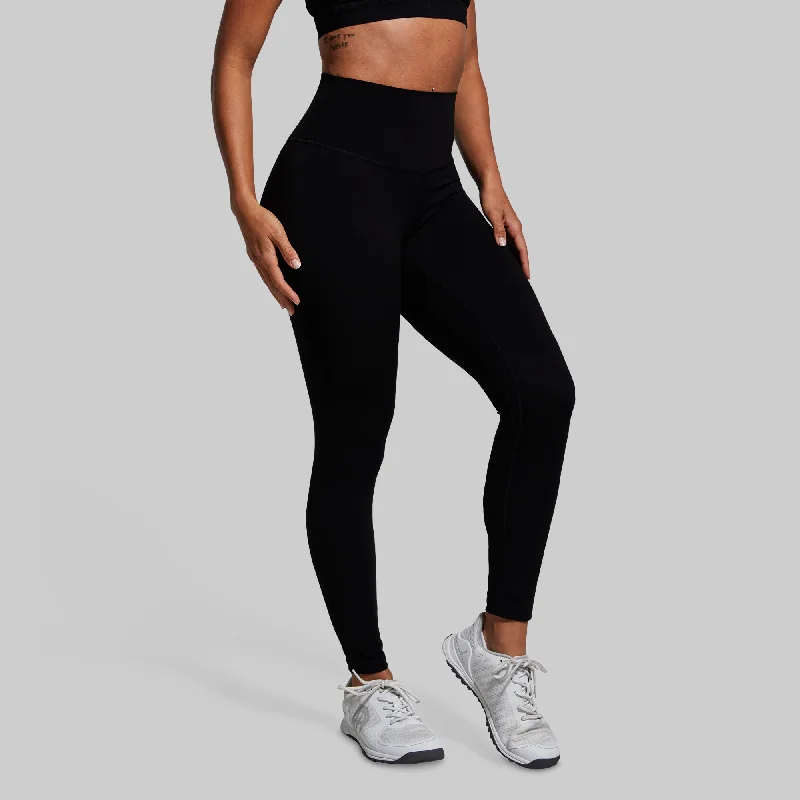 Synergy Legging (Black) Cozy Full-Length Workout Leggings