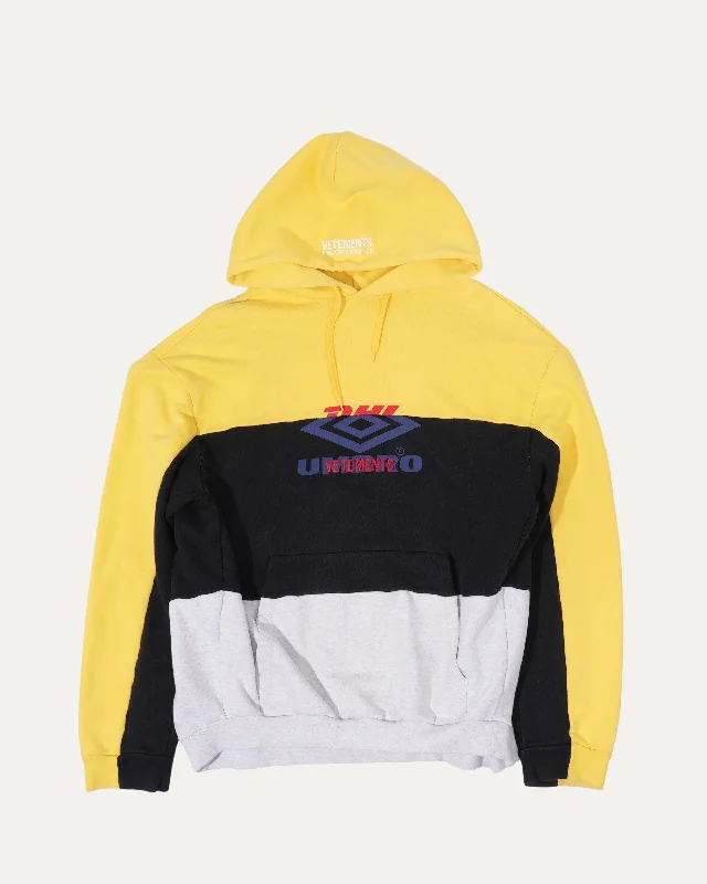 Umbro DHL Hong Kong Exclusive Hoodie Hoodie with Ribbed Hem Stretchable Secure