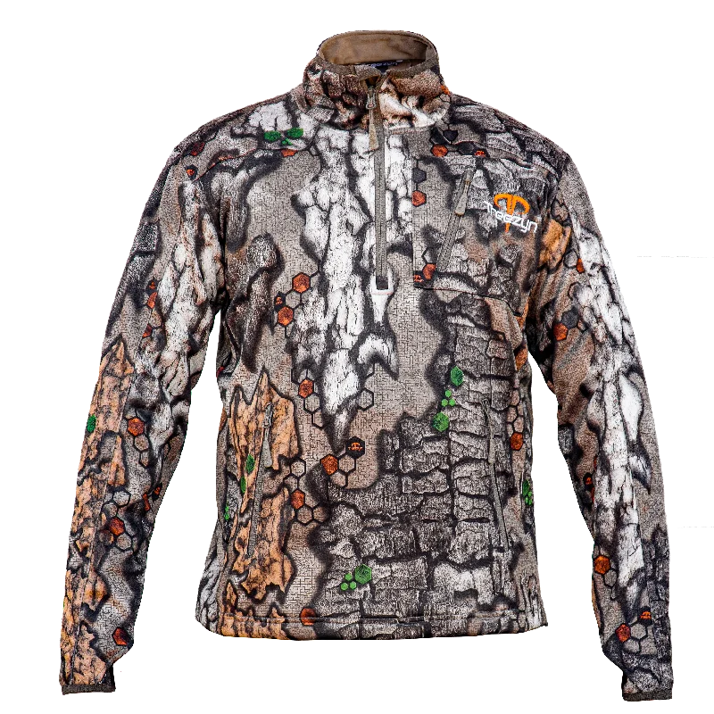 Late Seezyn 1/4 Zip Pullover Button Front Sweater