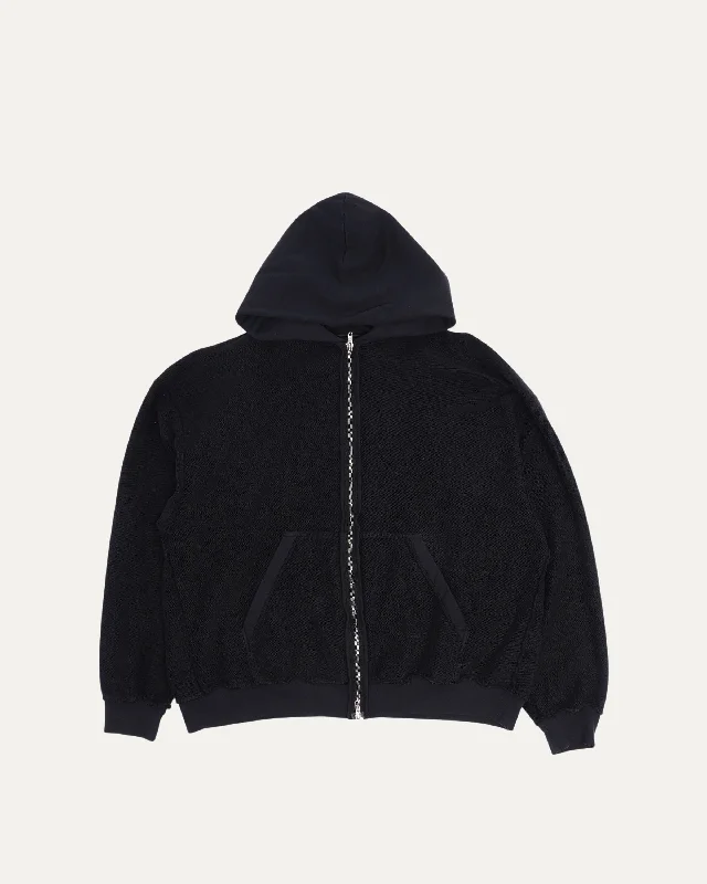 Inside Out Zip-Up Hoodie Hoodie with Magnetic Closure Innovative Modern