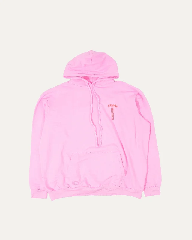 T Bar Logo Hoodie Hoodie with Longline Fit Extended Stylish