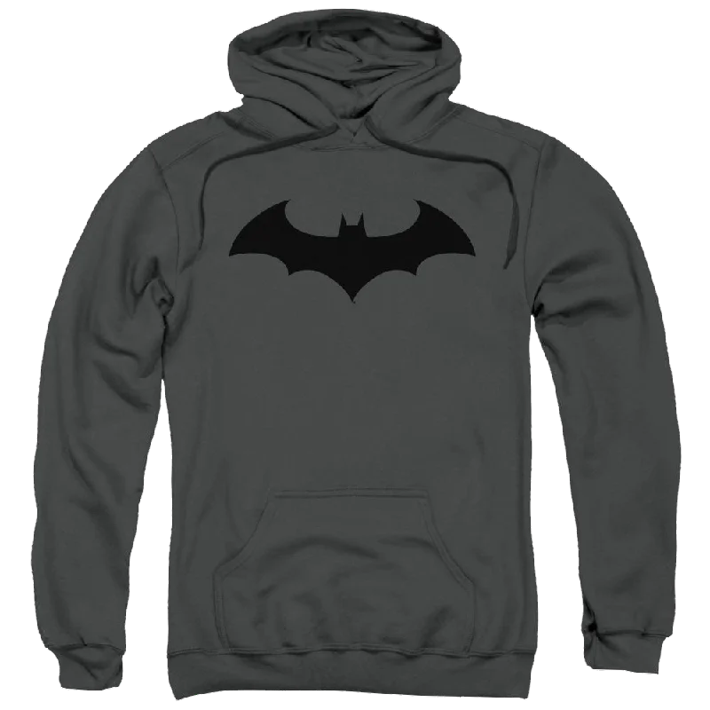 DC Batman Hush Logo - Pullover Hoodie Boat Neck Sweater