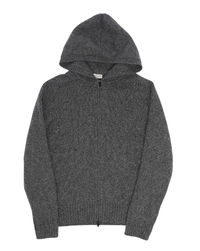 Camel Hair Zip Up Hoodie Hoodie with Stripes Bold Sporty