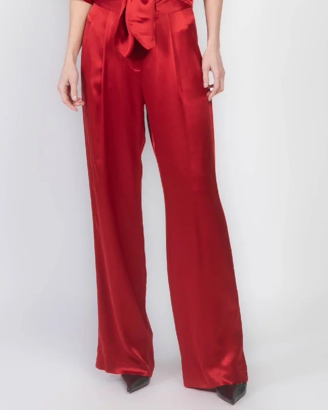 Wide Leg Trousers Trousers Fall Fleece