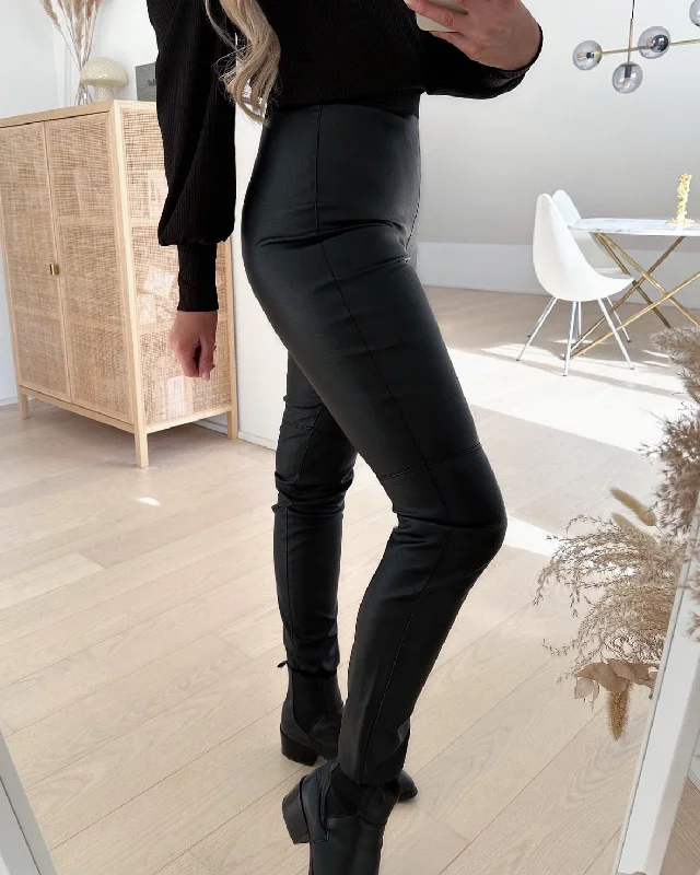 Vero Moda leggings storm hr pl cut black Stylish Ankle-Length Leggings