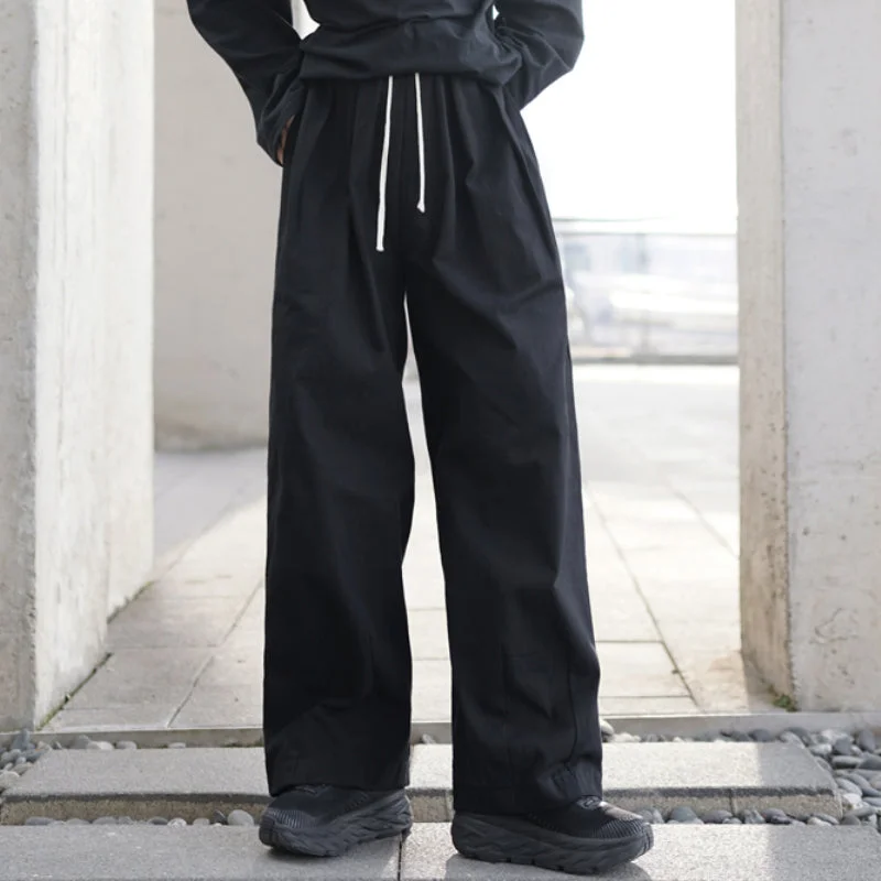Elastic Waist Casual Loose Trousers Trousers Review Highly