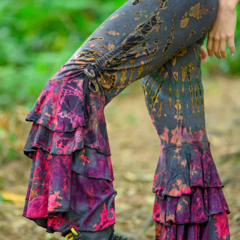 Mayari Tie Dye Trousers Trousers Bootcut Casual