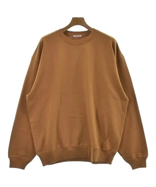 AURALEE Sweatshirts Hoodie with V-Neck Classic Versatile