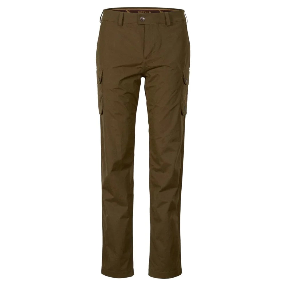 Harkila Retrieve Lady Trousers - Warm Olive Trousers chic elegant
