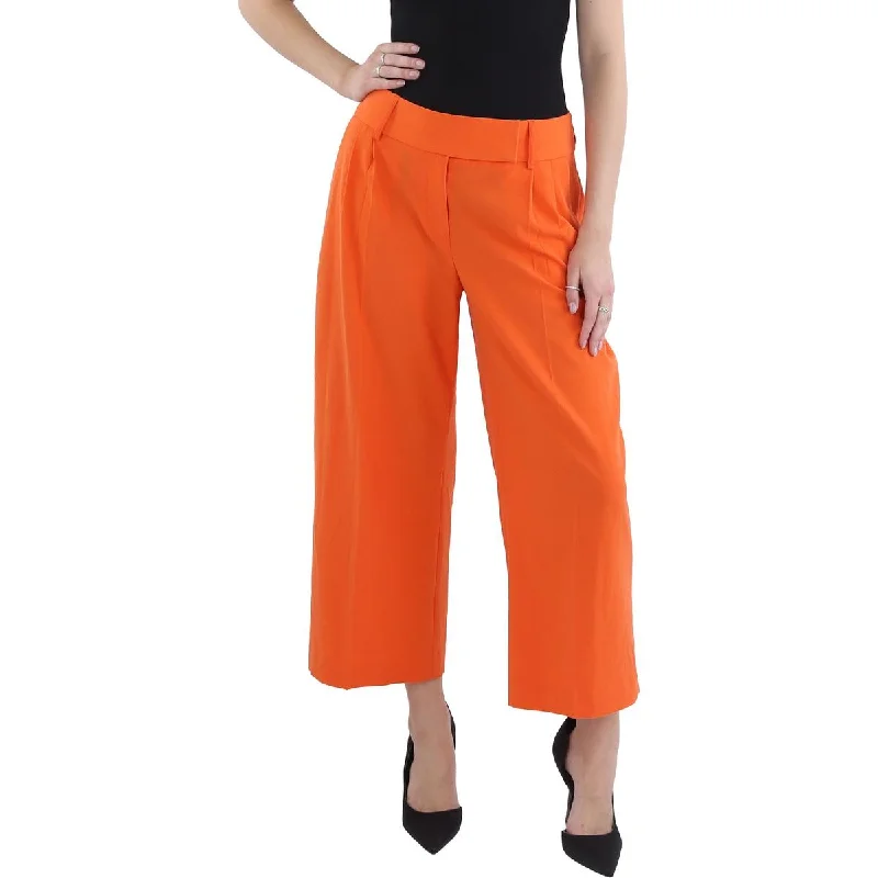 Tahari ASL Womens Cropped Trouser Cropped Pants Trousers Seasonal Trendy