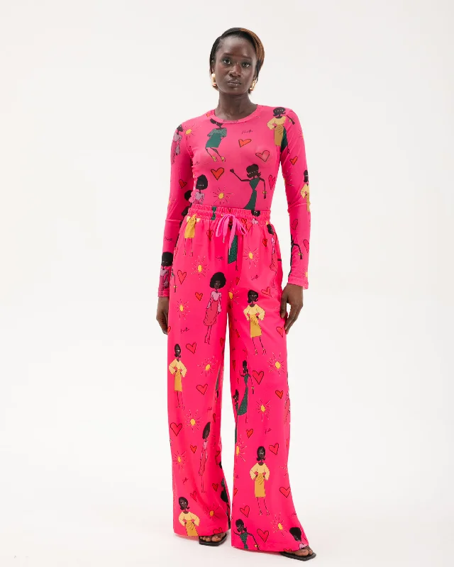 EBI OREKELEWA TROUSERS Trousers chic elegant