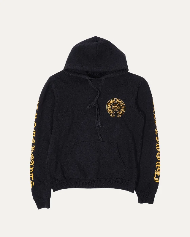 Horseshoe Logo Hoodie Hoodie with Pattern Geometric Abstract