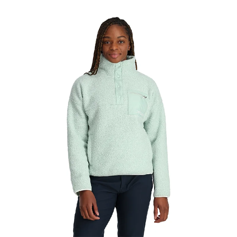 Womens Cloud Pullover - Wintergreen Boyleg Sleeve Pullover