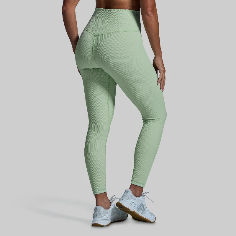 Limitless Legging (Cameo Green) Fashionable Tummy Control Leggings