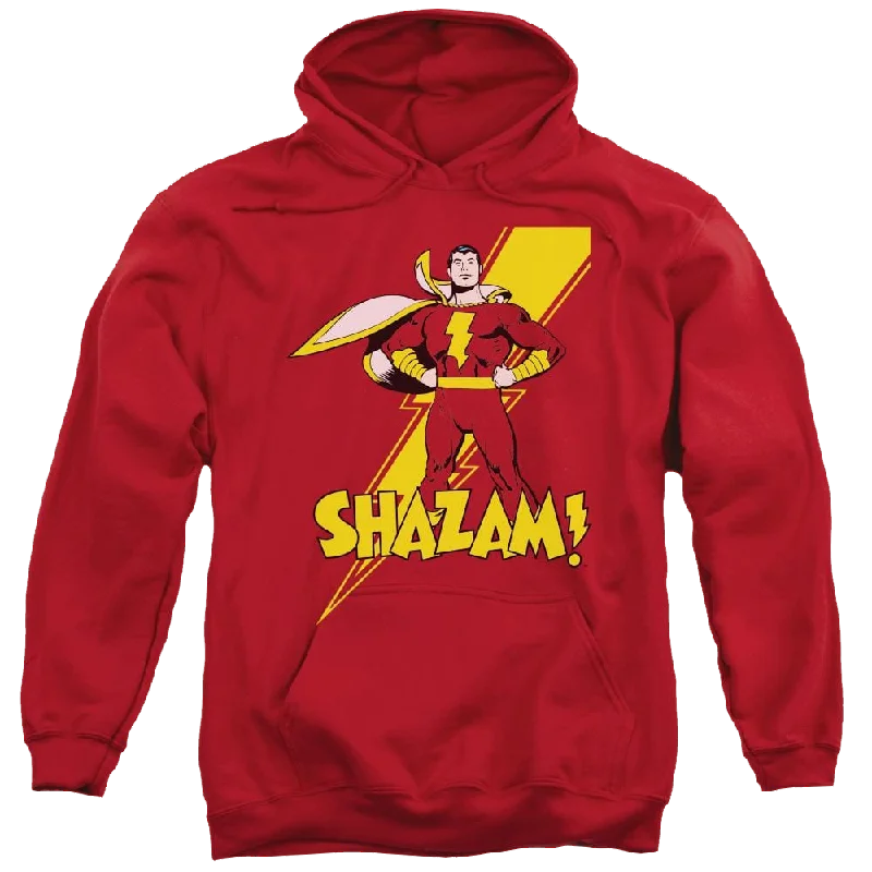 DC Comics Shazam! - Pullover Hoodie Turtleneck Warm Pullover