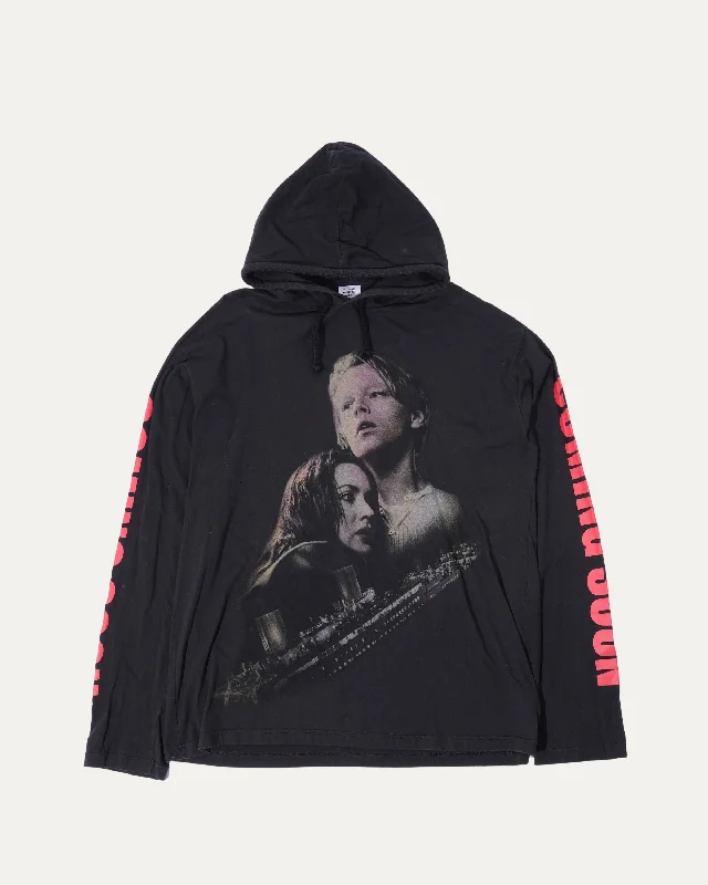 Titanic Coming Soon Hoodie Hoodie with Batwing Sleeves Loose Dramatic