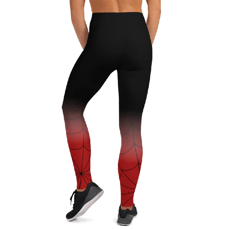 Arachnid Shadow Yoga Leggings Stylish Patterned Active Leggings