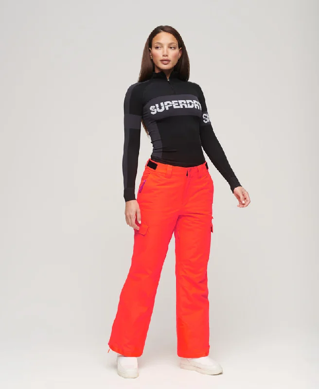 Ultimate Rescue Ski Trousers | Hyper Fire Coral Trousers Wedding White