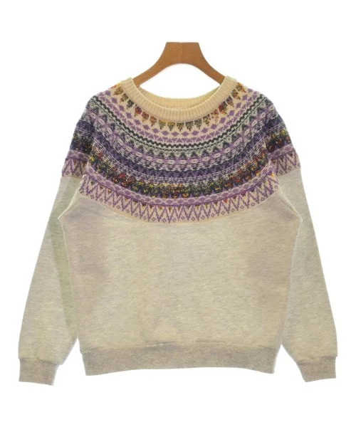BEAMS HEART Sweatshirts Hoodie with Sequins Glamorous Eye-catching
