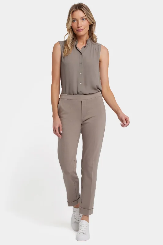 Cassidy Ankle Pull-On Trouser Pants - Saddlewood Trousers Occasion Special
