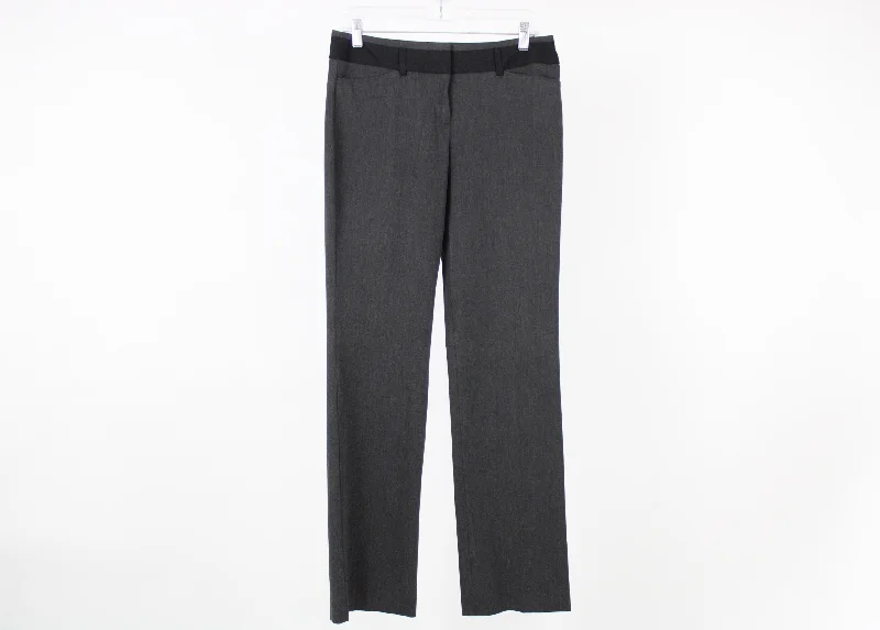 Express Editor Charcoal Gray Trousers | 4 Trousers Velvet Soft
