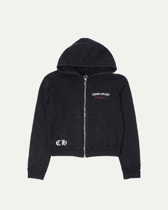 Flag Zip-Up Hoodie Hoodie with Rolled Sleeves Casual Relaxed