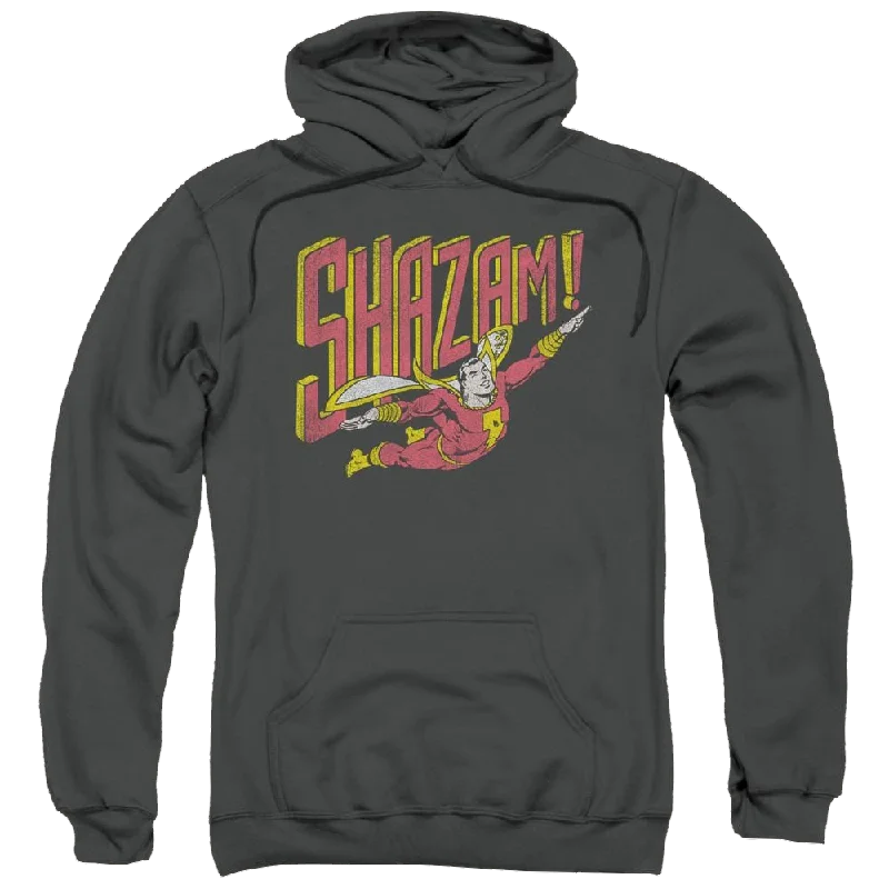 DC Comics Retro Marvel - Pullover Hoodie Scalloped Neck Pullover