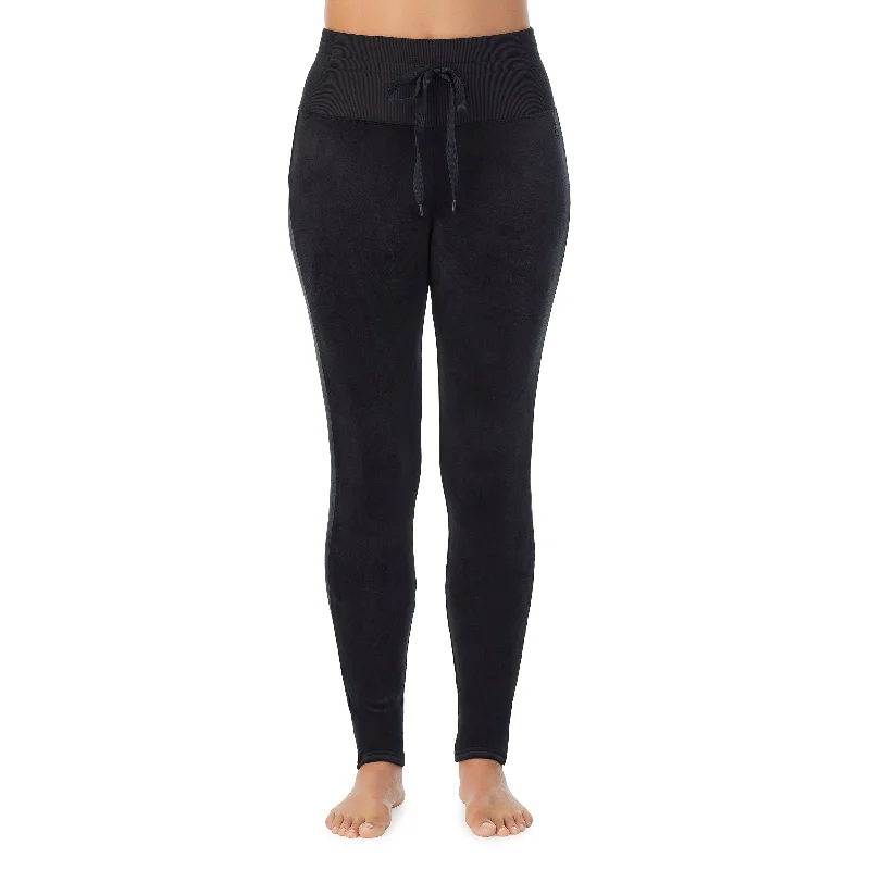 Stretch Velour Legging Comfortable Plus Size Leggings
