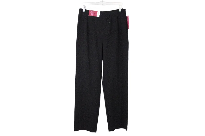 NEW 212 Collection Stretch Black Trousers | 6 Short Trousers Culottes Wide Leg