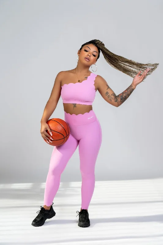 Pinky Promise Power Leggings - Limited Edition Elegant Black Leggings