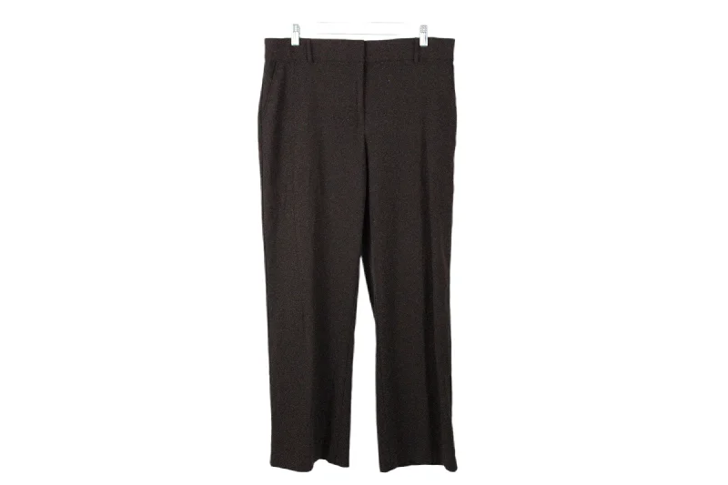 Briggs Brown Trousers | 14 Trousers Solid Black
