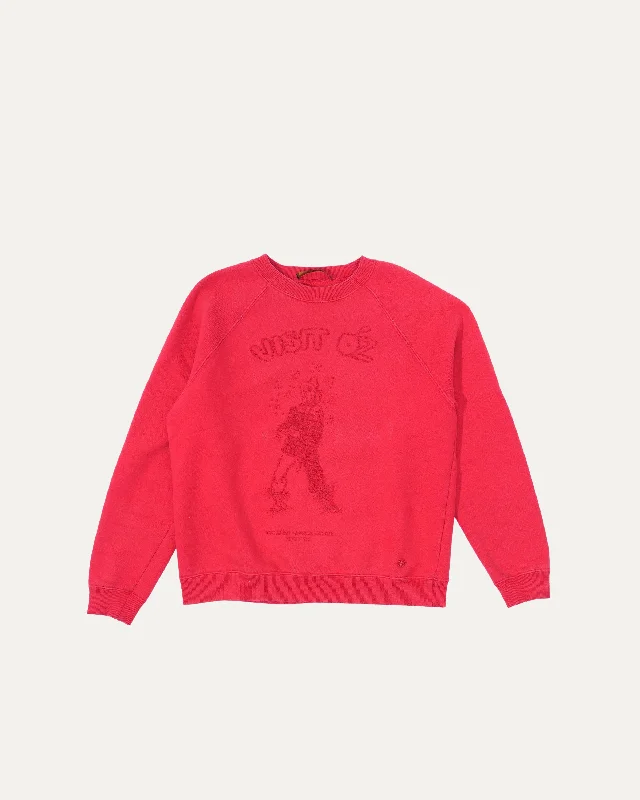 Visit Oz Scarecrow Embroidered Sweatshirt Hoodie with Button Classic Timeless