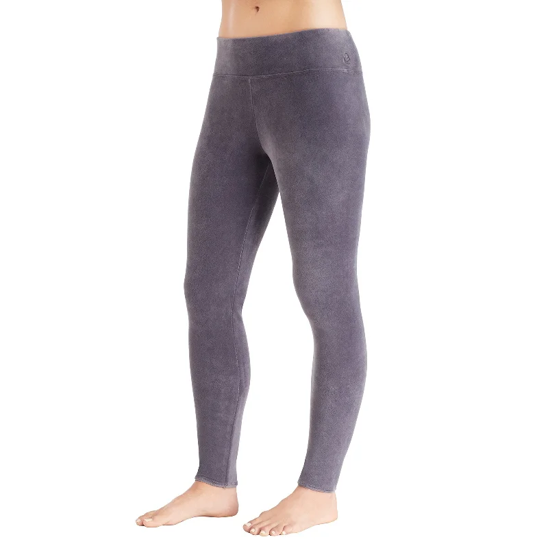 Double Plush Velour Legging Stylish Stretch Pants Leggings